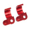 4pcs CNC Front & Rear Brake Line Hose Clamps Motorcycle Holder For Honda CRF250L CRF250M 12-15