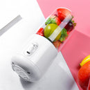 Bakeey 260ml USB Rechargeable Portable Electric Juice Cup Juice Blender Fruit Mixer Six Blade Mixing Machine Smoothies Baby Food Blender Extractor With Lid