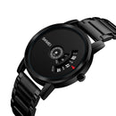SKMEI 1260 Creative Watch Luxury Male Stainless Steel Strap Quartz Business Wrist Watch