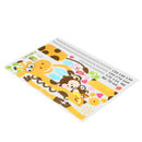 Removable Height Chart Measure Wall Sticker Giraffe Decal for Kids Baby Room