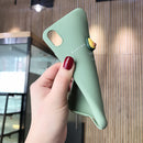 Bakeey 3D Candy Color Avocado Letter Pattern Soft TPU Protective Case for iPhone XS MAX XR X for iPhone 7 6 6S 8 Plus Back Cover
