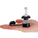 Digoo DG-S2 Car LED Headlights Bulbs H4 H7 High Low Beam Fog Lamps 72W 9000LM IP68 6500K White 2PCS PK Nighteye S2