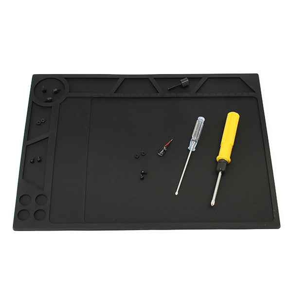 YIHUA Heat Resistant Silicone Pad Desk Mat Maintenance Platform Heat Insulation BGA Soldering Repair