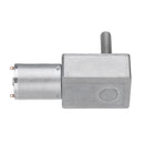 Machifit JGY370 DC 24V Self-locking Worm Gear Motor 10/30/90/150RPM Gear Turbine Reduction Motor