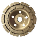 5 Inch Black/Dark Golden Diamond Grinding Wheel 125mm Concrete Grinding Cup Wheel Disc