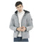 Electric Heating USB Back Intelligent Winter Hooded Heated Coats Jacket Temperature Control