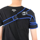 Adjustable Shoulder Support Brace,SGODDE Neoprene Upper Arm Belt Wrap,Compatible with Hot/Cold Pad,Therapy Compression Wrap for Rotator Cuff, Dislocat