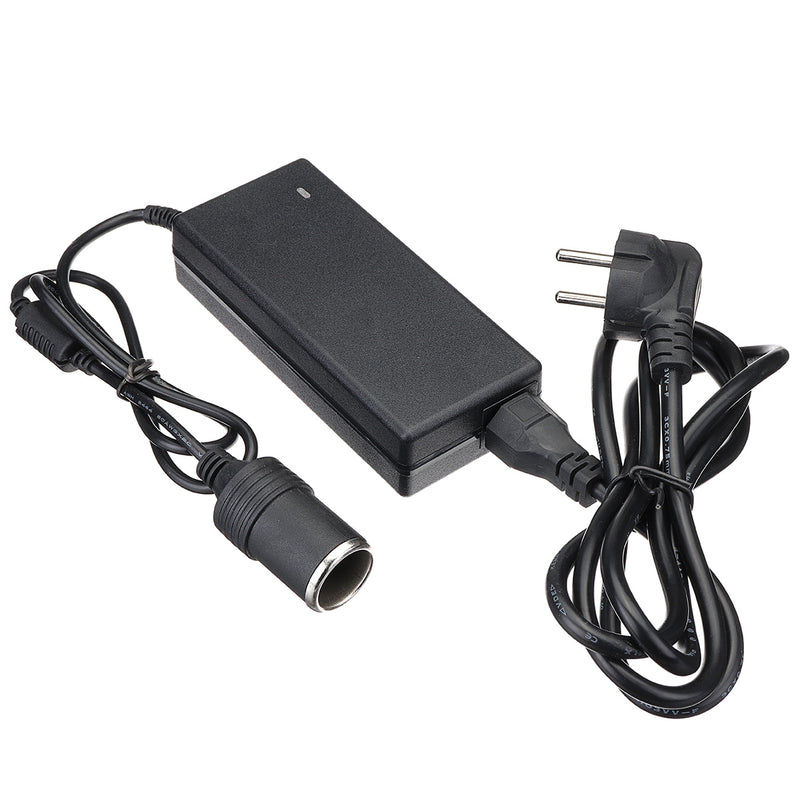DC 100V~250V to AC 12V 8A Power Supply Adapter 96W Ci-garette Socket