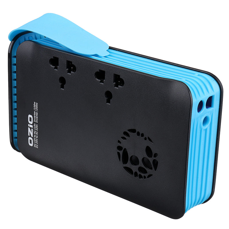 200W Double USB Power Inverter 12V To 220V Converter Plug Power Outlet Chargers