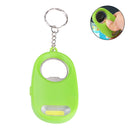 WY8405 COB Multifunctional Mini LED Flashlight Bottle Bear Opener Keychain Key Ring