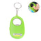 WY8405 COB Multifunctional Mini LED Flashlight Bottle Bear Opener Keychain Key Ring