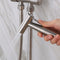 Stainless Steel Handheld Portable Bidet Toilet Sprayer Bidet Faucet for Personal Hygiene and Potty Toilet Bathroom Hand Shower Head Self Cleaning