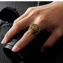 Personality Retro Slab Eagle Titanium Steel Ring