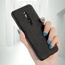 For Xiaomi Redmi 8 Case Bakeey Luxury Fabric Splice Soft Silicone Edge Shockproof Protective Case For Xiaomi Redmi 8