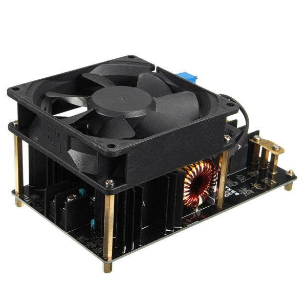 Geekcreit 1000W 20A ZVS Induction Heating Machine Cooling Fan PCB Copper Tube 12-36V