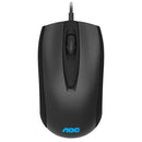 AOC MS120 Wired Mouse 2400DPI Desktop Gaming Optical Mice for Windows Vista / 7 / 8 / 10