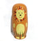 5Pcs/Set Russian Nesting Dolls Wooden Handmade Painting Animals Matryoshka Dolls Decorations