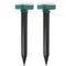10pcs Square Solar Electronic Ultrasonic Repeller Fram Snake Mice Pest Insect Animal RejectionTrap Killer Not Crystalline Silicon Type