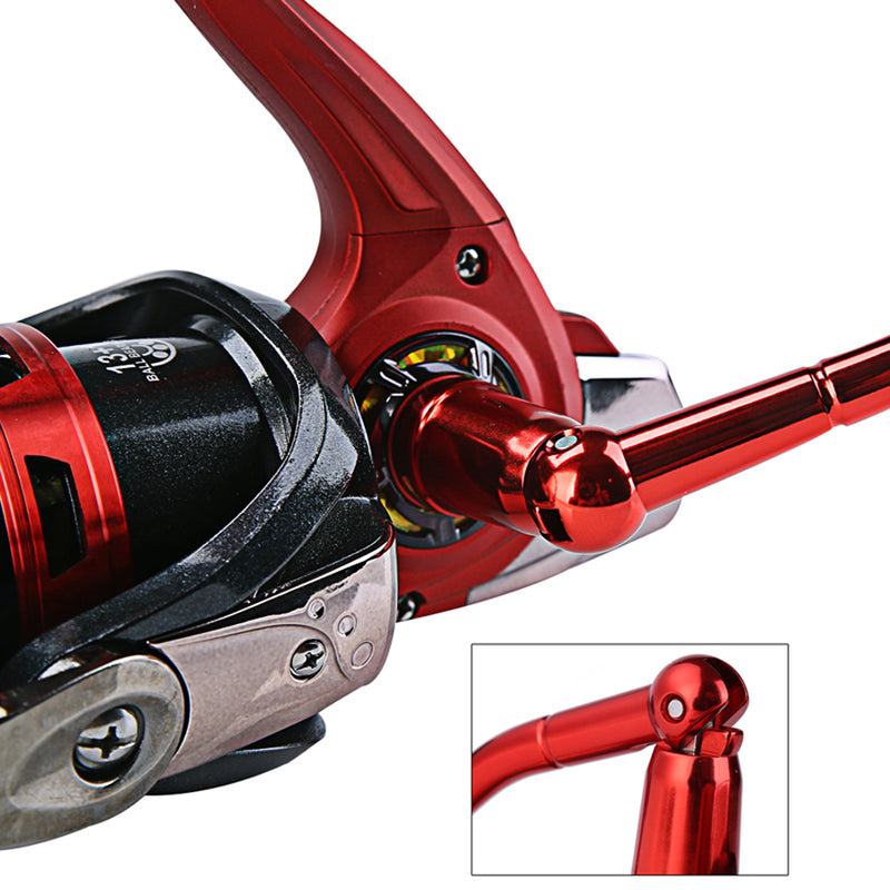 Sougayilang BD3000-5000 5.2:1 13+1BB Super Hard Metal Spinnig Reel Carp De Pesca Fishing Reel