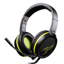 SOMiC G801 Retractable 3.5mm + USB Wired Gaming Headset Light Weight Omni Directional Headphone With Microphone for Computer Profession Gamer