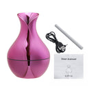 5V Electric Air Purifier Ultrasonic Cool Mist Humidifier Aroma Essential Oil Diffuser For home office