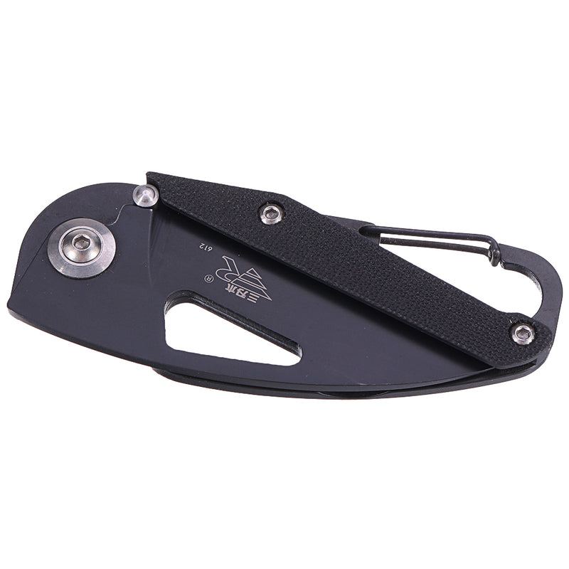 Sanrenmu 612 Multifunctional Tools Frame Lock Camping Folding Tool Carabiner Outdoor Camp Open Hang Multi Tool Quickdraw Clip Package Self Care Survive