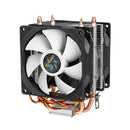 90mm 3Pin CPU Cooler Heatsink Quiet Fans For Intel LGA775/1156/1155 For AMD/AM2/AM3 Dual-sided Fan