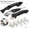 3Pcs Silicone Scraper Caulking Grouting Sealant Finishing Cleaning Tool Kit