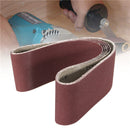 5pcs 100x915mm 180 Grit Sanding Belts Aluminum Oxide Abrasive Sanding Belts
