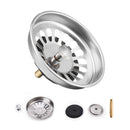 Stainless Steel Kitchen Sink Strainer Waste Plug Drain Stopper Water Filter Basket Shape