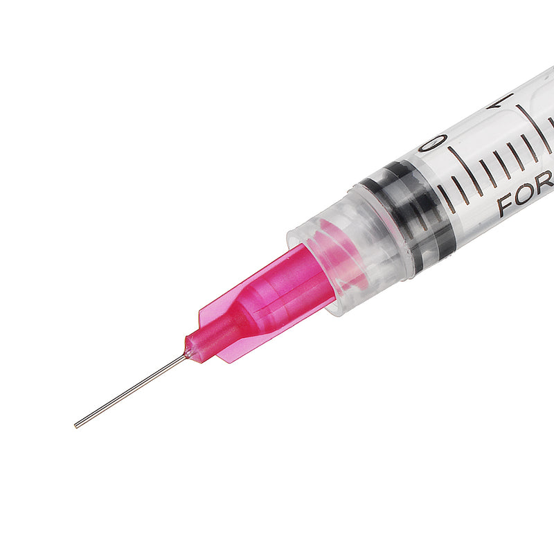 54Pcs/Set Dispensing Needle Kits Blunt Tip Syringe Needles Cap for Refilling and Measuring Liquids Industrial Glue Applicator