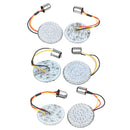 2 Inch Bullet Style 1157 Turn Signal Lights LED Panel For Harley