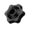 4Pcs Through Hole Plum Blossom Nut M5 Hand Screw Heated Bed Platform Leveling Nut for 3D Printer