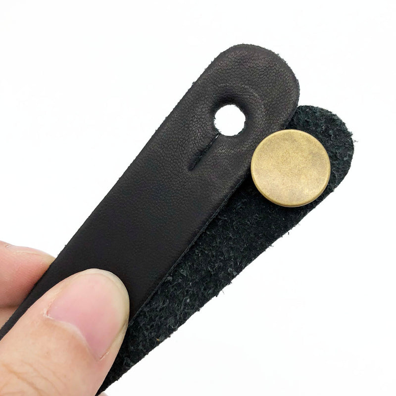 1PC Debbie GSH-1 Leather Guitar Strap Holder Button Safe Lock for Acoustic Electric Classic Guitar Bass