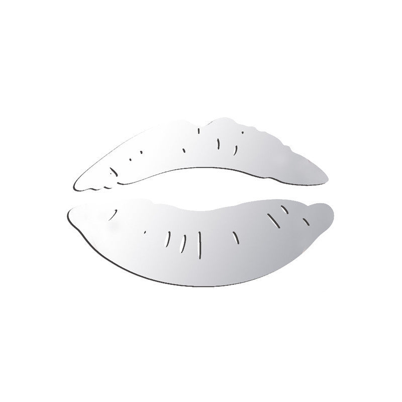 3D Mirror Lip Makeup Wall Stickers Creative Art Wallpaper Decal Decorations For Bathroom Living Room