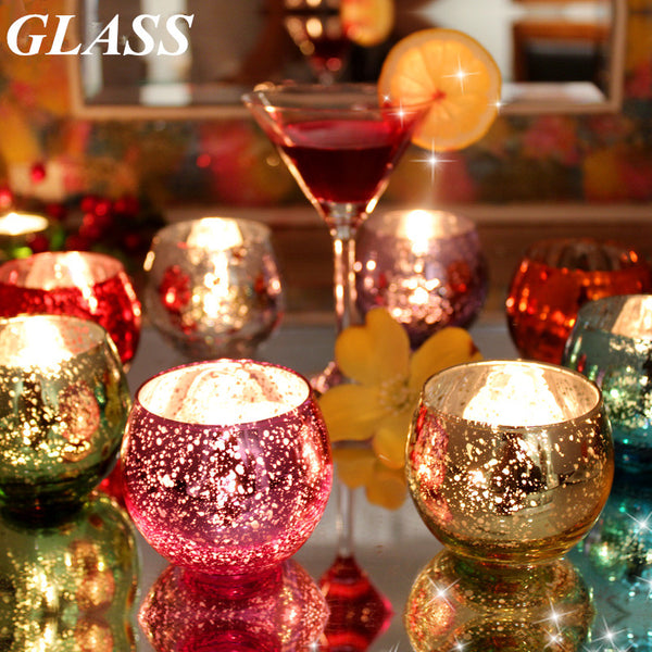 Colorful Glass Candle Stick Candle Holder Candelabra Romantic Home Wedding Decor Gift
