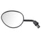 8/10mm Motorcycle Black Rear View Side Mirrors For Yamaha