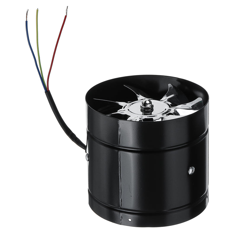 220V 150mm/6 Inch Round Exhaust Duct Vent Fan Ventilation Industrial Quiet Bathroom Fan
