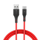 3 x BlitzWolf BW-TC14 3A USB Type-C Charging Data Cable 3ft/0.91m For Oneplus 6T Xiaomi Mi8 Pocophone f1 S9