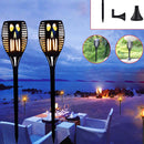 96 LED Solar Power Torch Light Flickering Fire Flame Outdoor Garden Yard Lamp