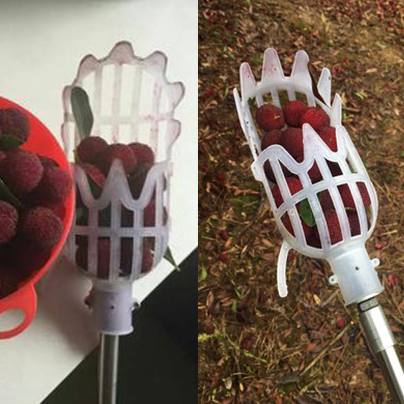 Garden Orchard Fruit Picker High Altitude Picking Fruit Peach Apple Plum Fruit Tools Kit Picker ( Without Stick )