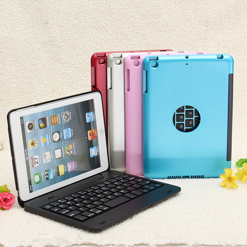 2 In 1 bluetooth Keyboard Foldable Kickstand Case For iPad Mini 1 2 3