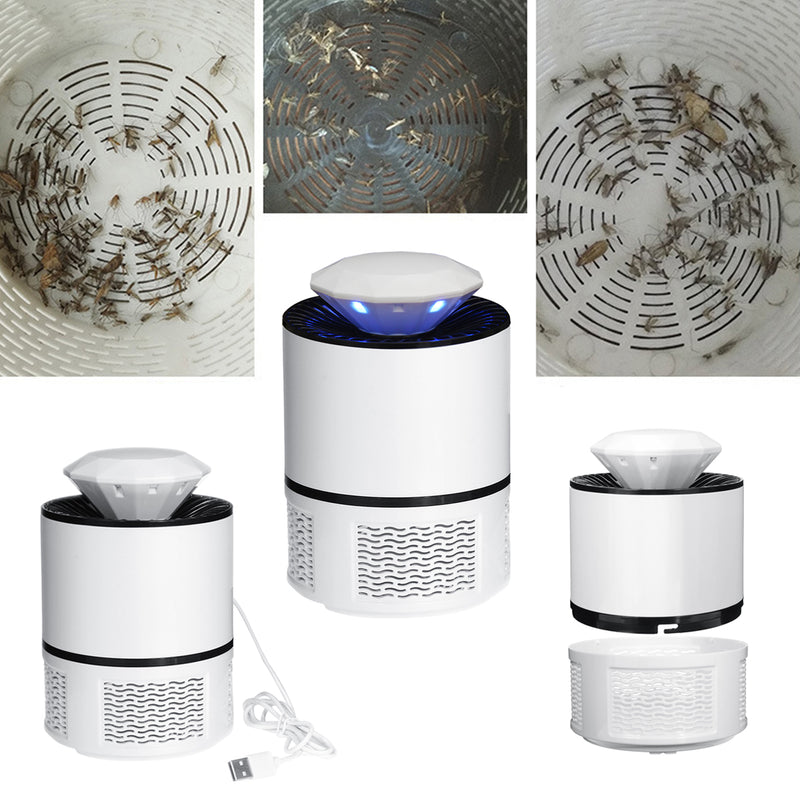 DC 5V 5W USB Electric Mosquito Repellent Light Non-radiation Mute LED Insect Killer Lamp