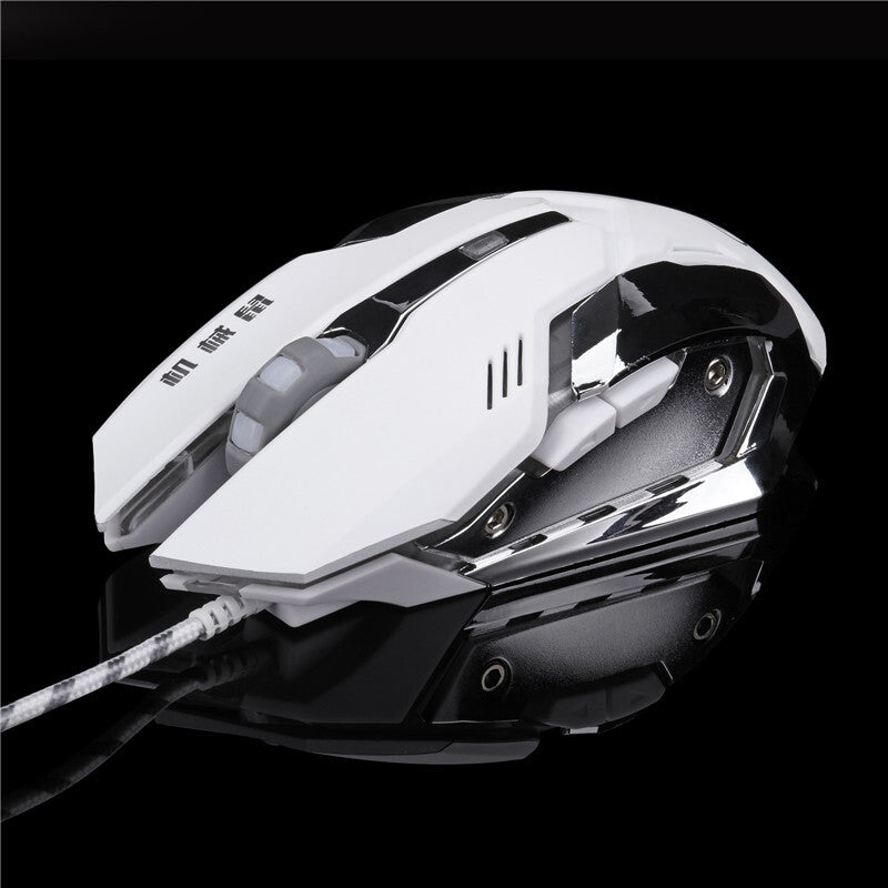 ZUOYA MMR2 Silent/Sounds Wired Gaming Mouse USB Cable LED Desktop Computer Optical Gamer Mice Macro Programming Mouse For Laptop PC Computer