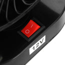 12V 30W Mini Portable Car Fan Cooling Air Fan Silent Cooler Fan