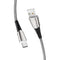 BOROFONE BU15 3A LED Night Light 1.2M Nylon Fast Charging Type-C Data Cable for Xiaomi Redmi Note8 for Samsung S10+ HUAWEI P30Pro