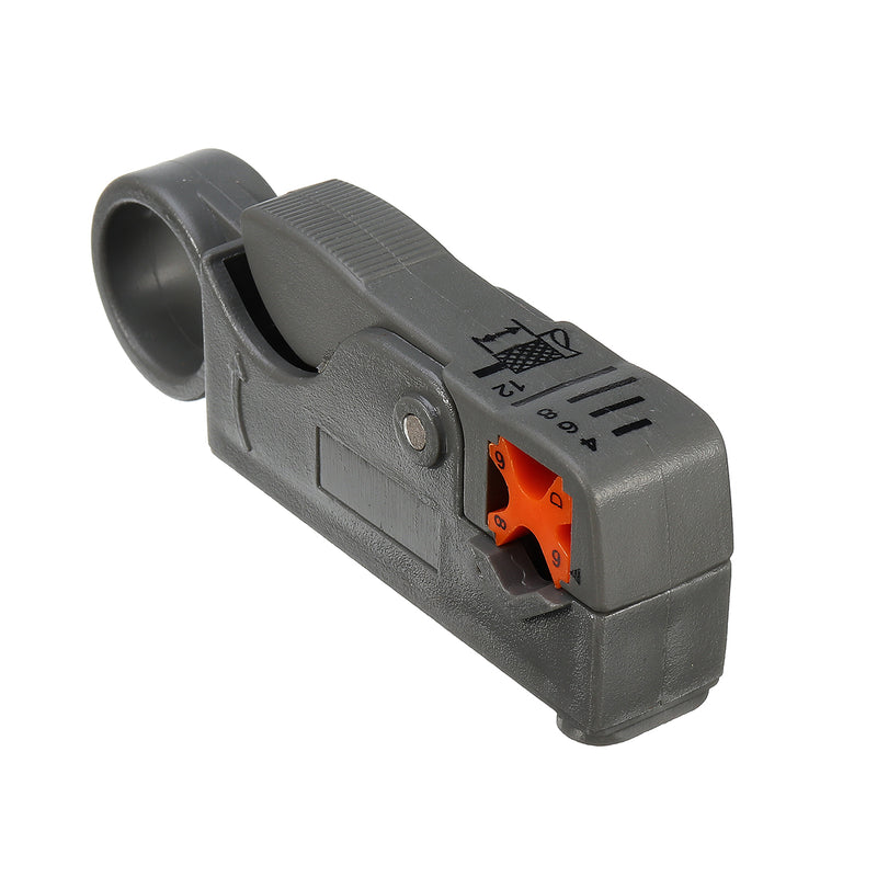 Coaxial Cable Clamper Stripping Clamper Set Net Clamper Set Combination Tool 20 F Connector Coaxial Tool Set Cable Wire Crimper Plier Stripper Compression Clamp