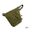 Men Women Canvas Crossbody Shoulder Chest Backpack Anti Theft Gun Holster Tactical Sling Bags