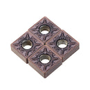 Machifit 10pcs SNMG120408 MA Carbide Inserts SNMG432 Cutter for Lathe Turning Tool Holder