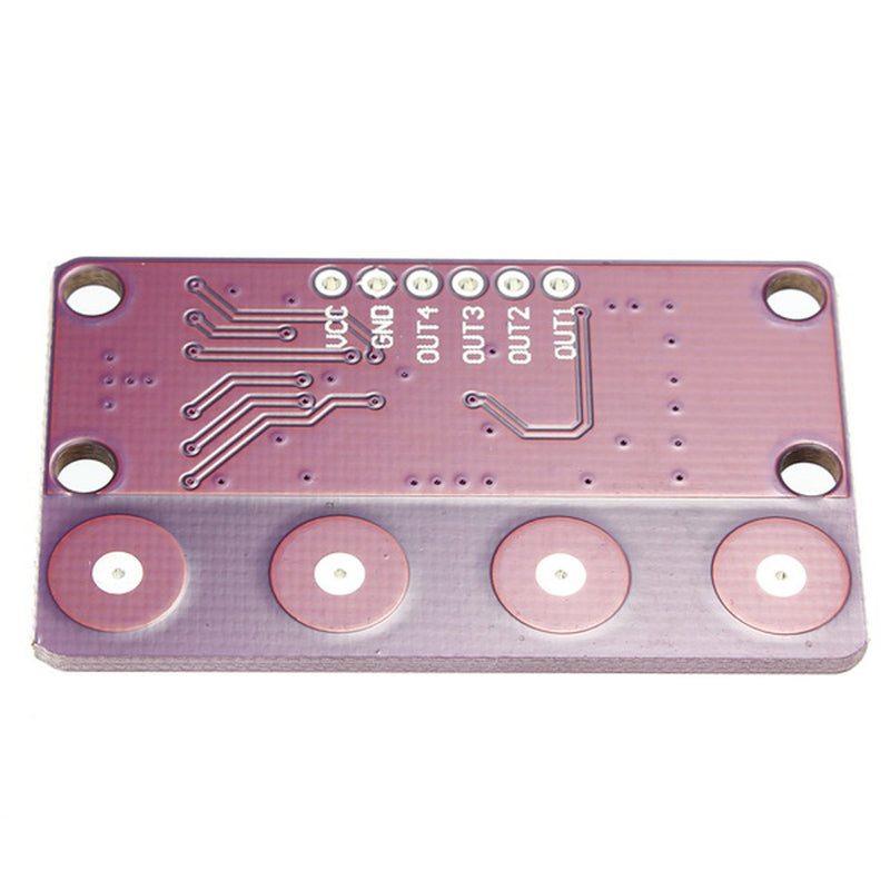 10pcs CJMCU-0401 4-bit Button Capacitive Touch Proximity Sensor Module With Self-locking Function